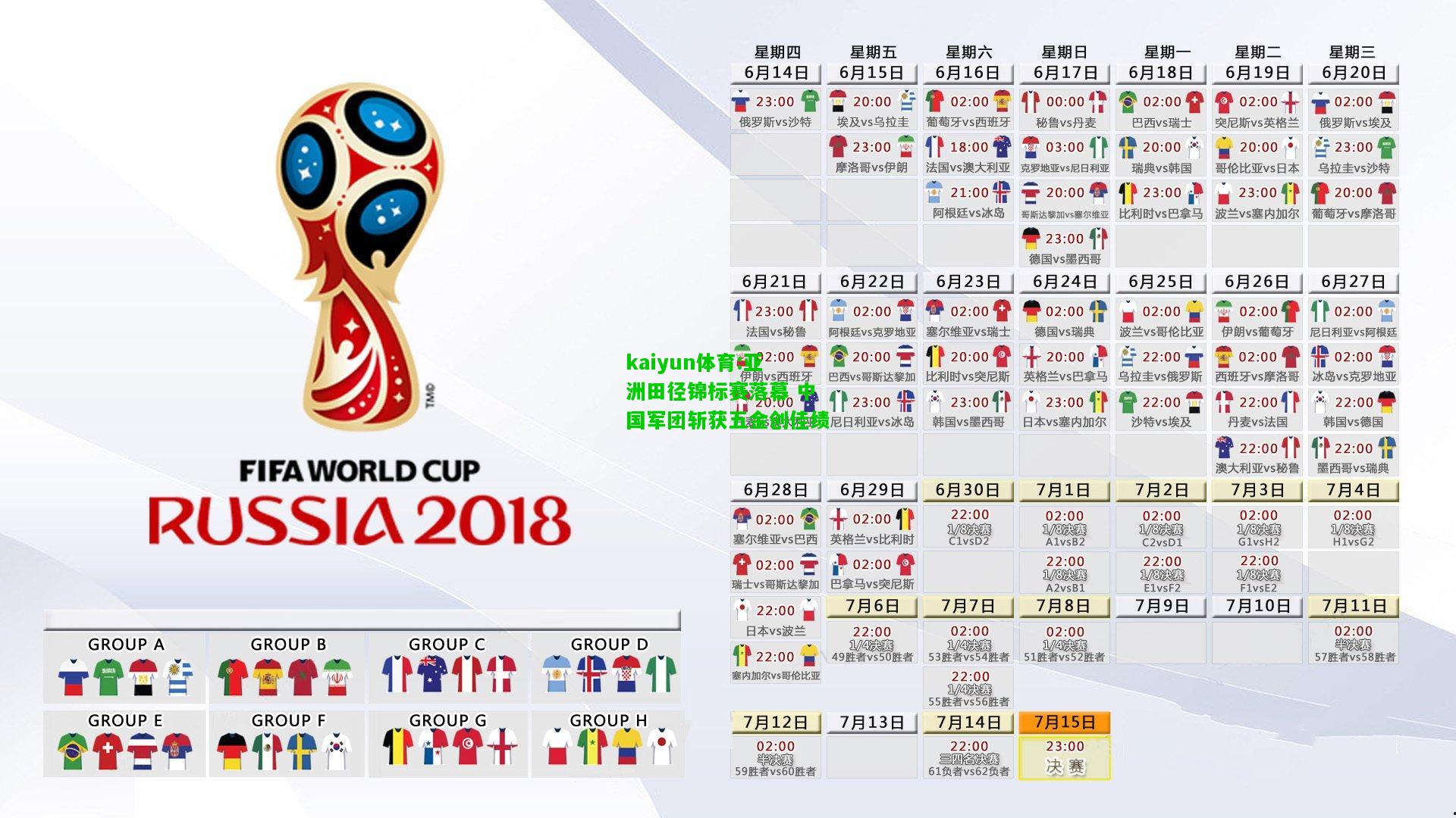 kaiyun体育:亚洲田径锦标赛落幕 中国军团斩获五金创佳绩